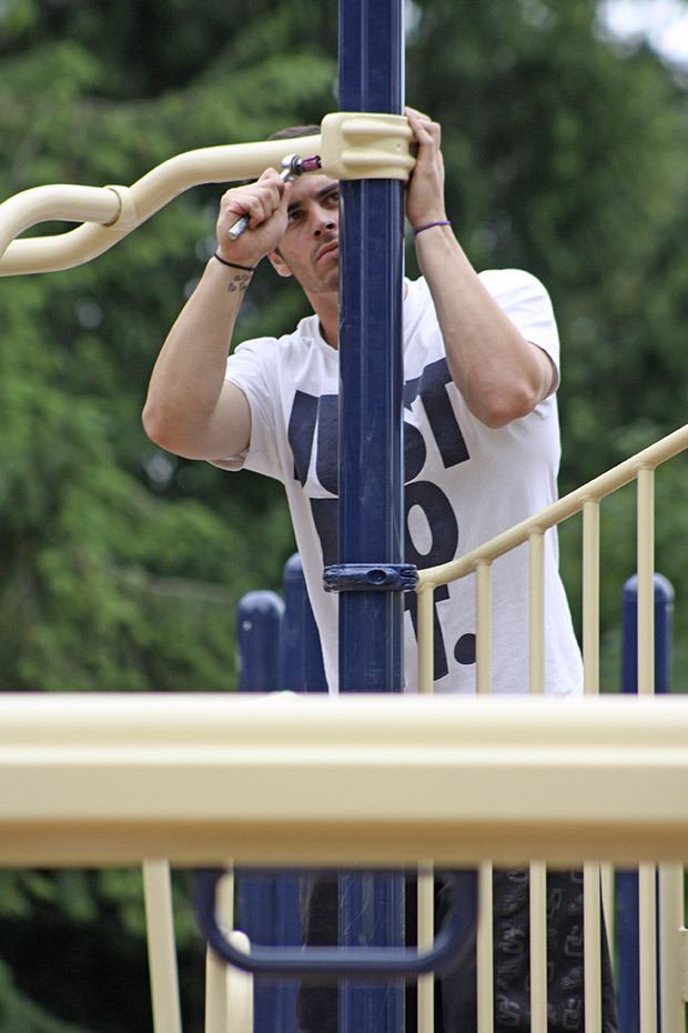 More than 200 volunteers built a new playground at Kent’s Turnkey Park in June. The KaBOOM! playground rebuild was sponsored by the City of Kent and the Walt Disney Company. Auburn's Brannan Park is getting a new playground Saturday.