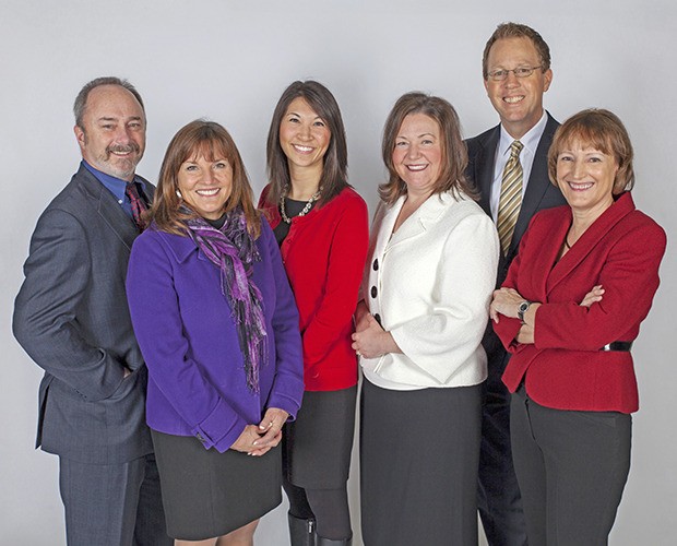 Board members from left: Stephen Anderson