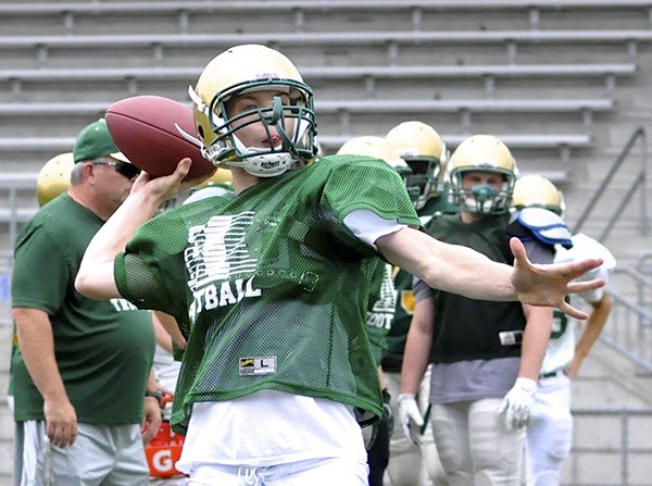 Auburn senior quarterback Brier Atkinson brings a year of varsity experience to this year's squad.