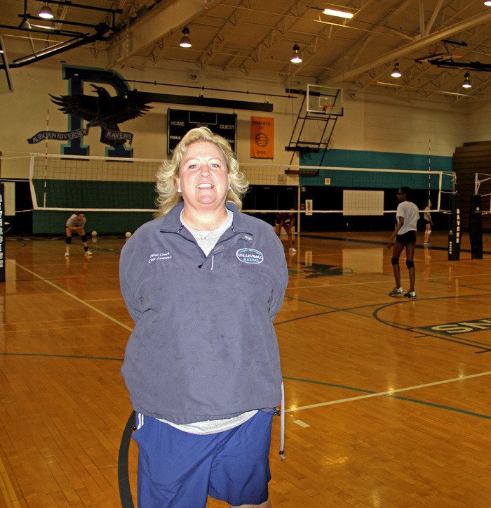 Auburn Riverside's Christine Leverenz has stepped down as the school's head fastpitch coach. Leverenz will continue as the school's head volleyball coach.