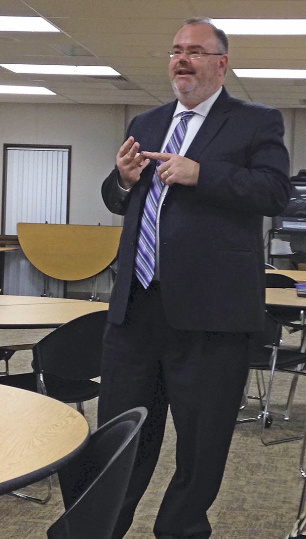 Auburn School District Superintendent Alan Spicciati was pleased with the levy result at the district’s headquarters Tuesday night.