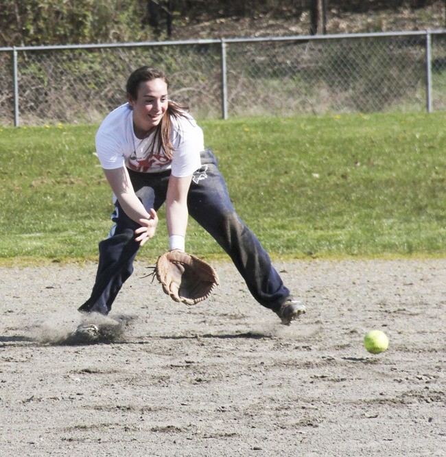 Hannah Melick will look to lead the Raven fastpitch squad into the postseason.