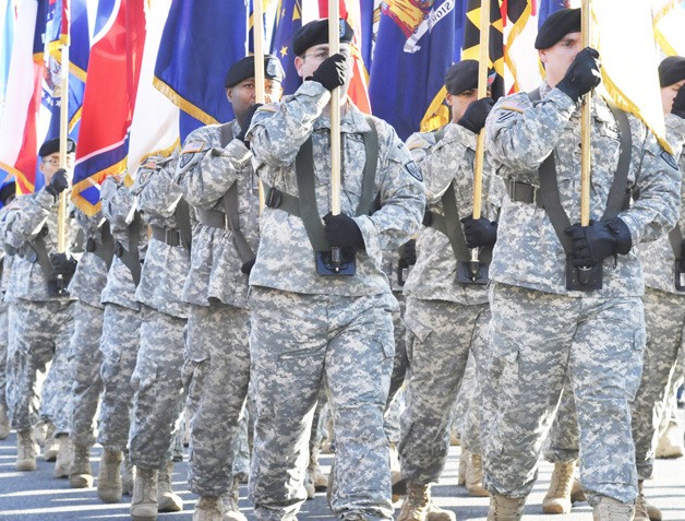 The Joint Service Color Guard