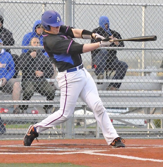 Auburn Mountainview's Nick Brook was a key player in the Lions' championship season. He hit .511