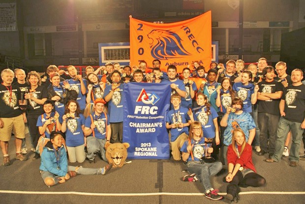 Auburn Mountainview High School Robotics Team No. 2907 recently took top honors at regionals