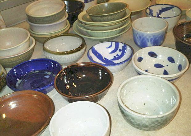 The Empty Bowls event returns to Grace Community Church on Friday.