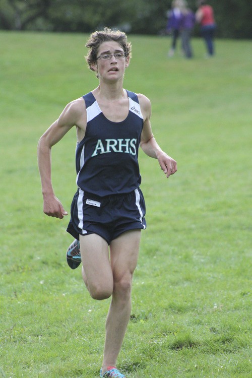 Auburn Riverside junior Korey Krotzer will pace the Raven cross country team this season.