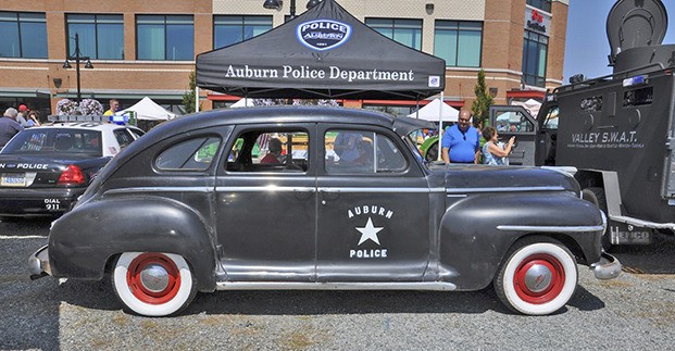 An antique Plymouth police car was on display during last year's Auburn Days. The three-day community festival returns this weekend.