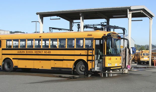 The Auburn School District bus fleet continues to transport students safely and efficiently