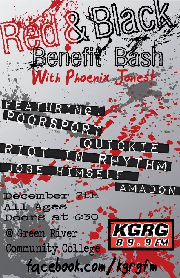 KGRG FM’s Red & Black Benefit Bash is Dec. 7.