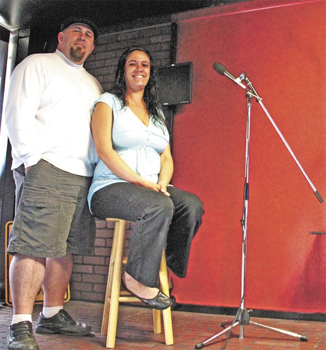 Kevin Mackie and Angie 'Tygger' Knopp hope to bring laughs to downtown Auburn with the Main Street Comedy Club.