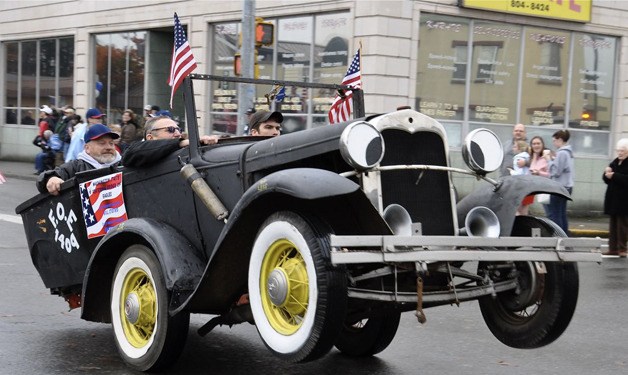 The Eagles FOE 1401 was part of the Veterans Day Parade last November.