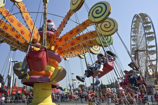 Rides of all shapes and sizes are part of the tradition of the Puyallup Fair.