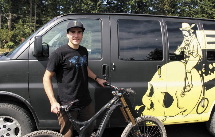 Auburn resident and Kent School District student Kevin Littlefield will race in the 2012 Mountain Bike Downhill World Championships