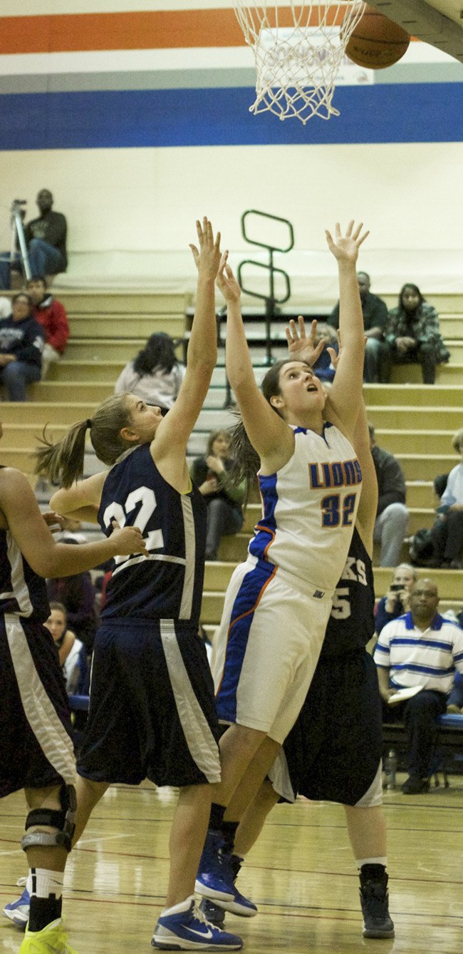 Senior Caitlin Carr is averaging 18.4 points per game this season.