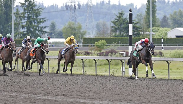 Betrbegone and jockey Javier Matias roll to an easy victory Saturday in the $21