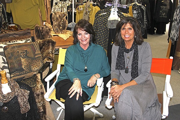 Susan Vesser and Peggy Vertrees look to keep Rottles woman's department up to date while still retaining its traditional clientele.