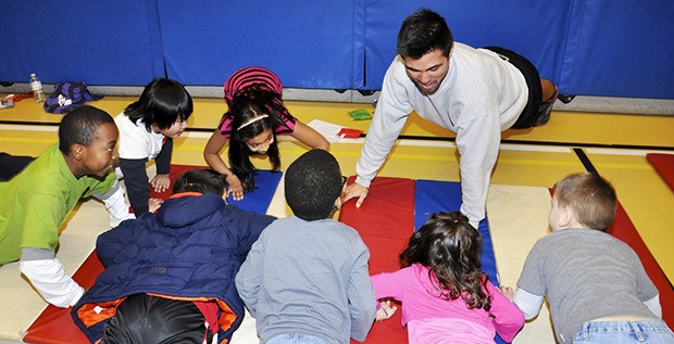 Chinook Elementary School hosted its Family Health  & Fitness Night on Jan. 23. The public was welcome to the free event