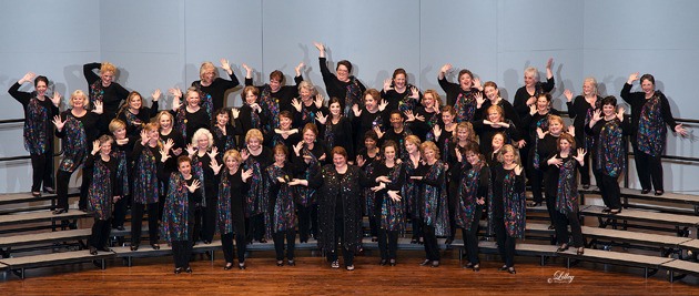 The Jet Cities Chorus took fourth among other Sweet Adeline choruses from Washington