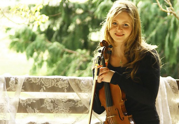 Violin soloist Sarah Burwell