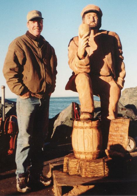 International champion chainsaw carver Bob King is a master of many