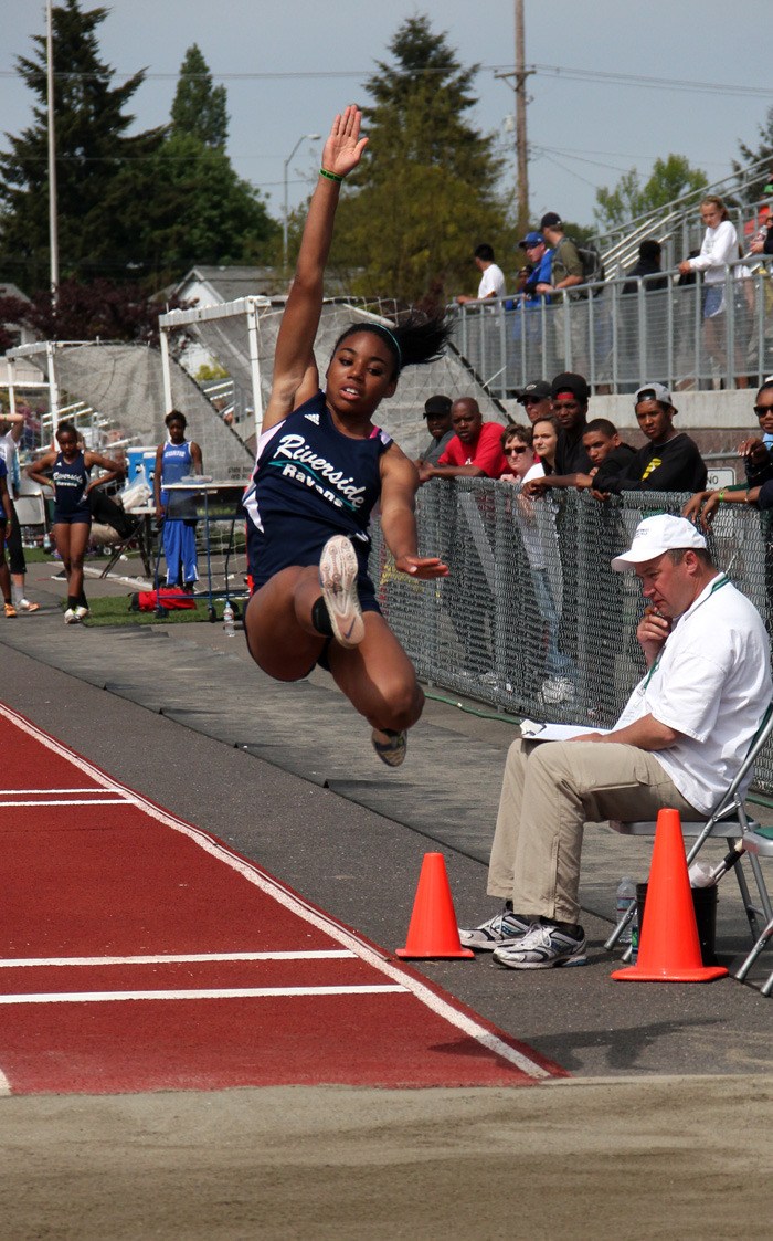 Auburn Riverside junior Brandi Williams