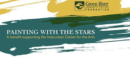 The Green River College Foundation's Painting with the Stars benefits the Interurban Center for the Arts.