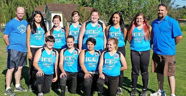 The Auburn/Kent Senior Softball Ice compete in the state tournament beginning Saturday in La Center.