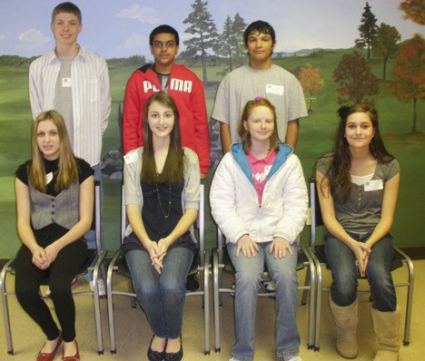 The Valley Kiwanis honored its Students of the Month for March.