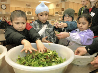 Arthur Jacobsen Elementary School first-graders