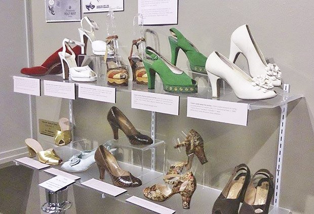 This shoe collection from the 1940s is a favorite of Pam Salsman