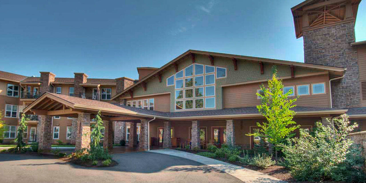 A view of Wesley Homes Lea Hill’s Eby Lodge. The Auburn retirement community celebrates 10 years with a party on Sunday. COURTESY PHOTO