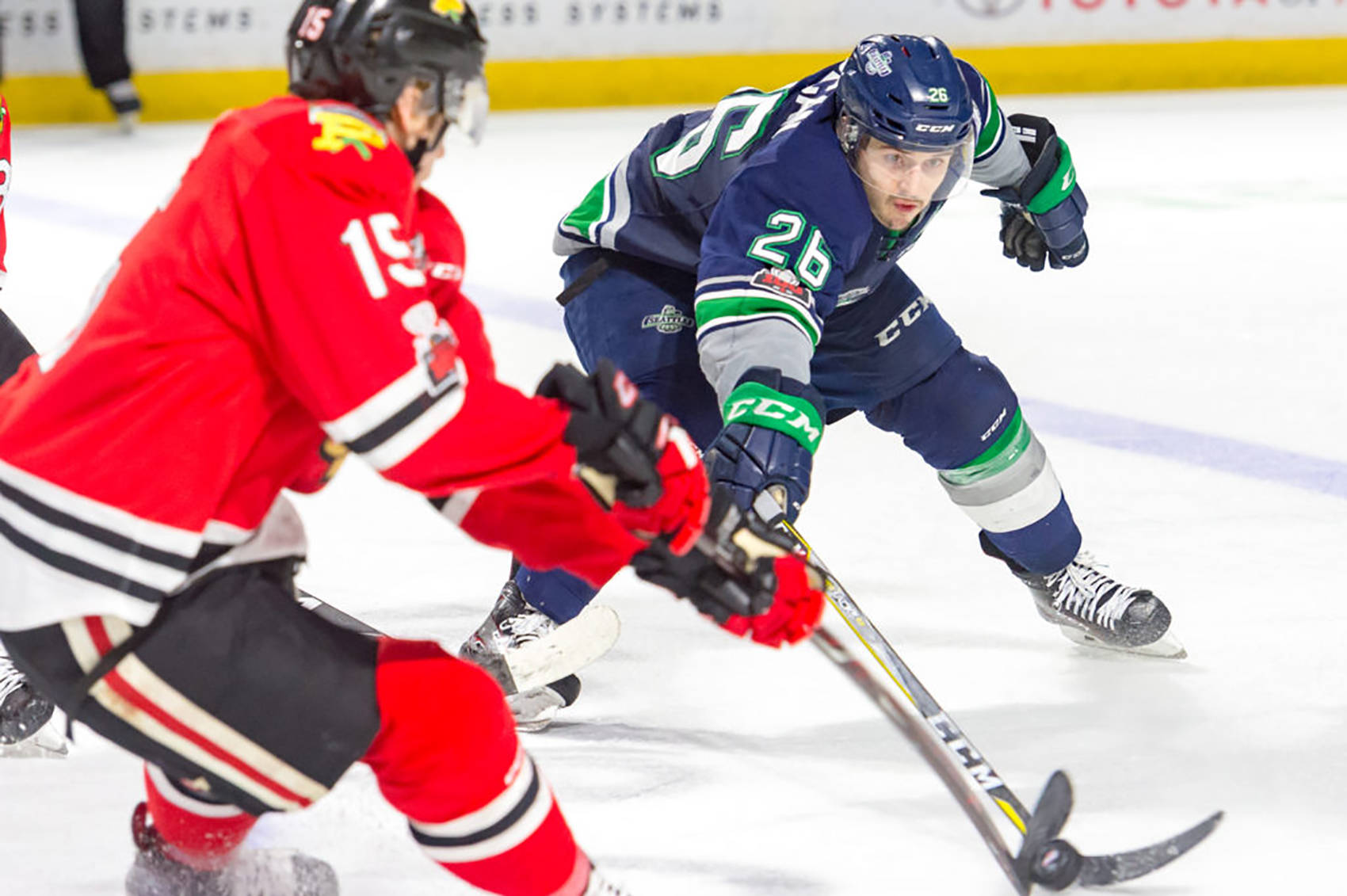 The Thunderbirds’ Nolan Volcan. COURTESY PHOTO, Brian Liesse, T-Birds