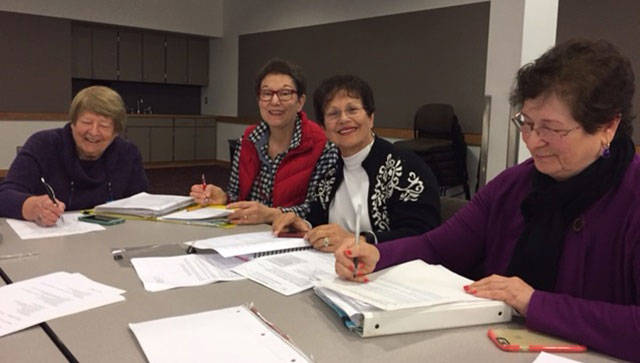 Local residents and Unit 19 executive board members Susan Scholtes, Karen Jones, Sue Perez and Rachel Almeleh. COURTESY PHOTO