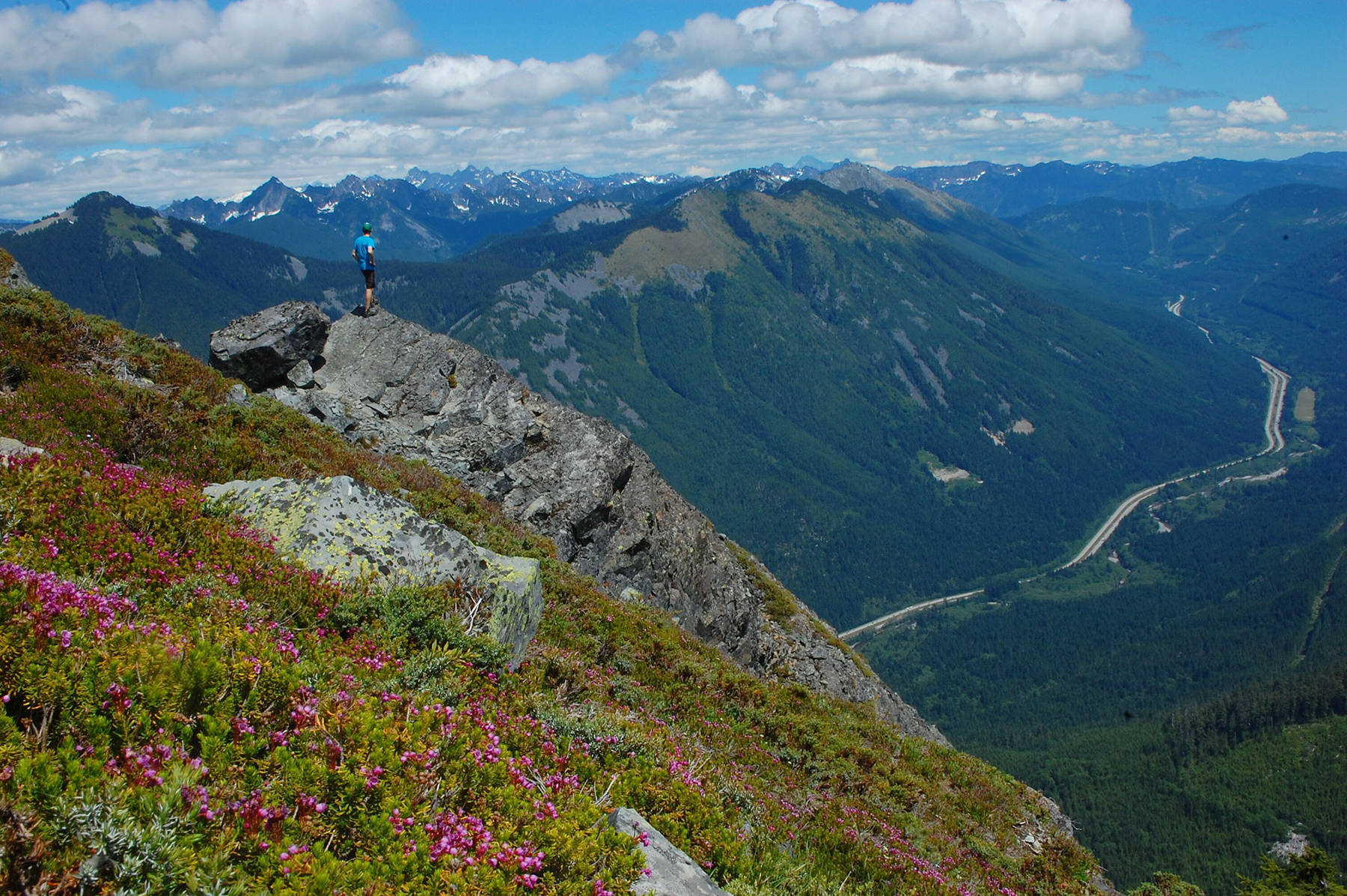 Photo courtesy of Mountains to Sound Greenway                                The view of the Mountains to Sound Greenway from Mt. Defiance. The greenway was recently was designated as a National Heritage area.