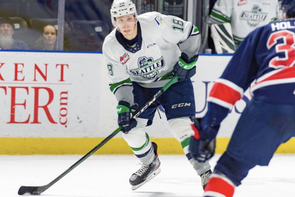 McNelly sticks with WHL's Seattle Thunderbirds