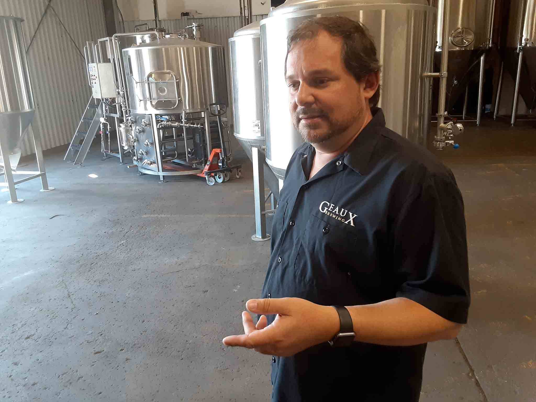 Jeremy Hubbell of Geaux Brewery is moving his business from Downtown Auburn to north the Auburn Municipal Airport. Robert Whale/Auburn Reporter