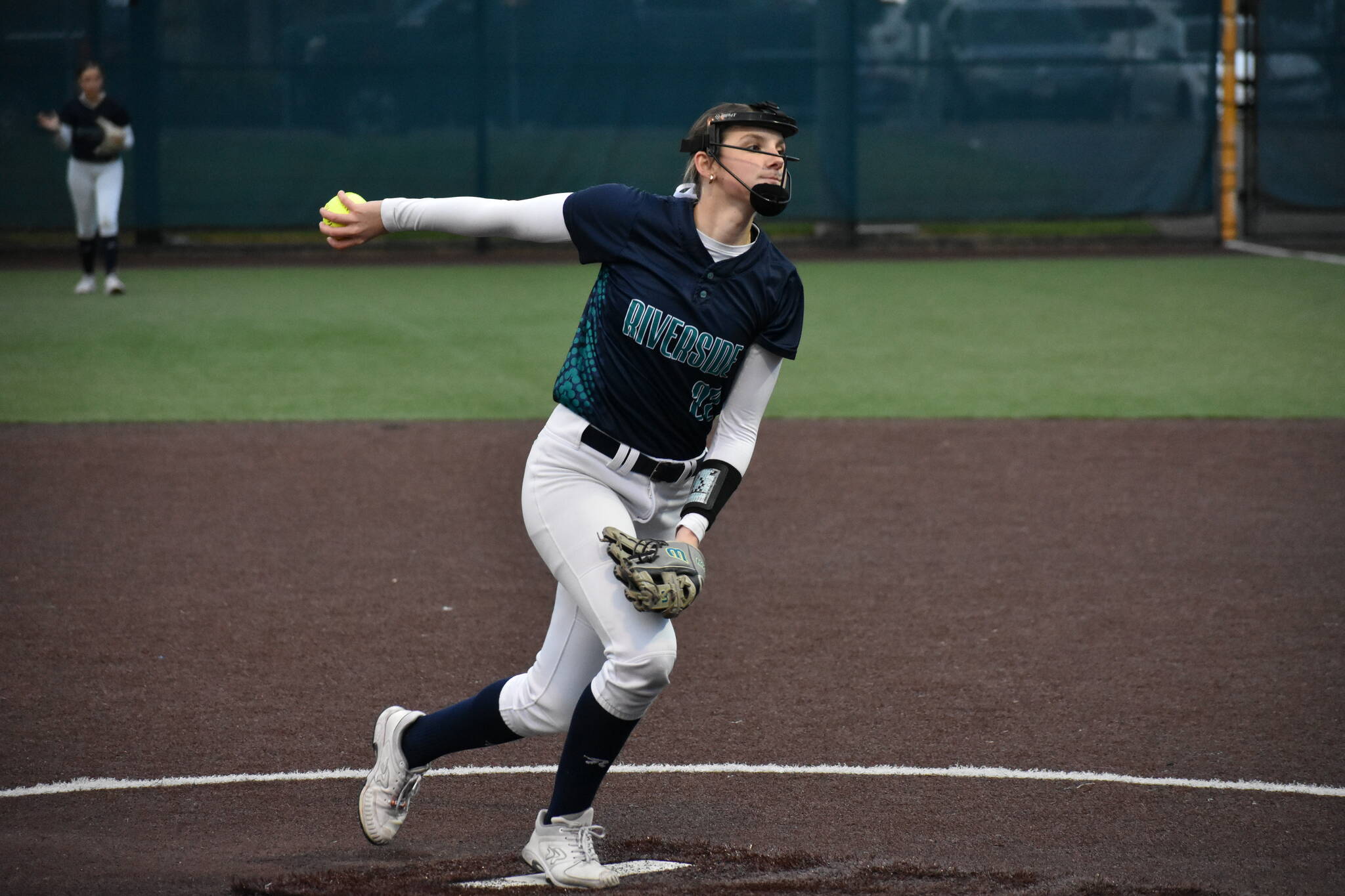 Danica Butler pitches for Auburn Riverside. File photo