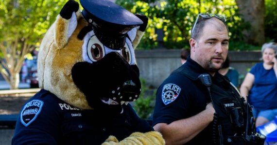 A scene from the 2023 National Night Out in Auburn. Photo courtesy of City of Auburn