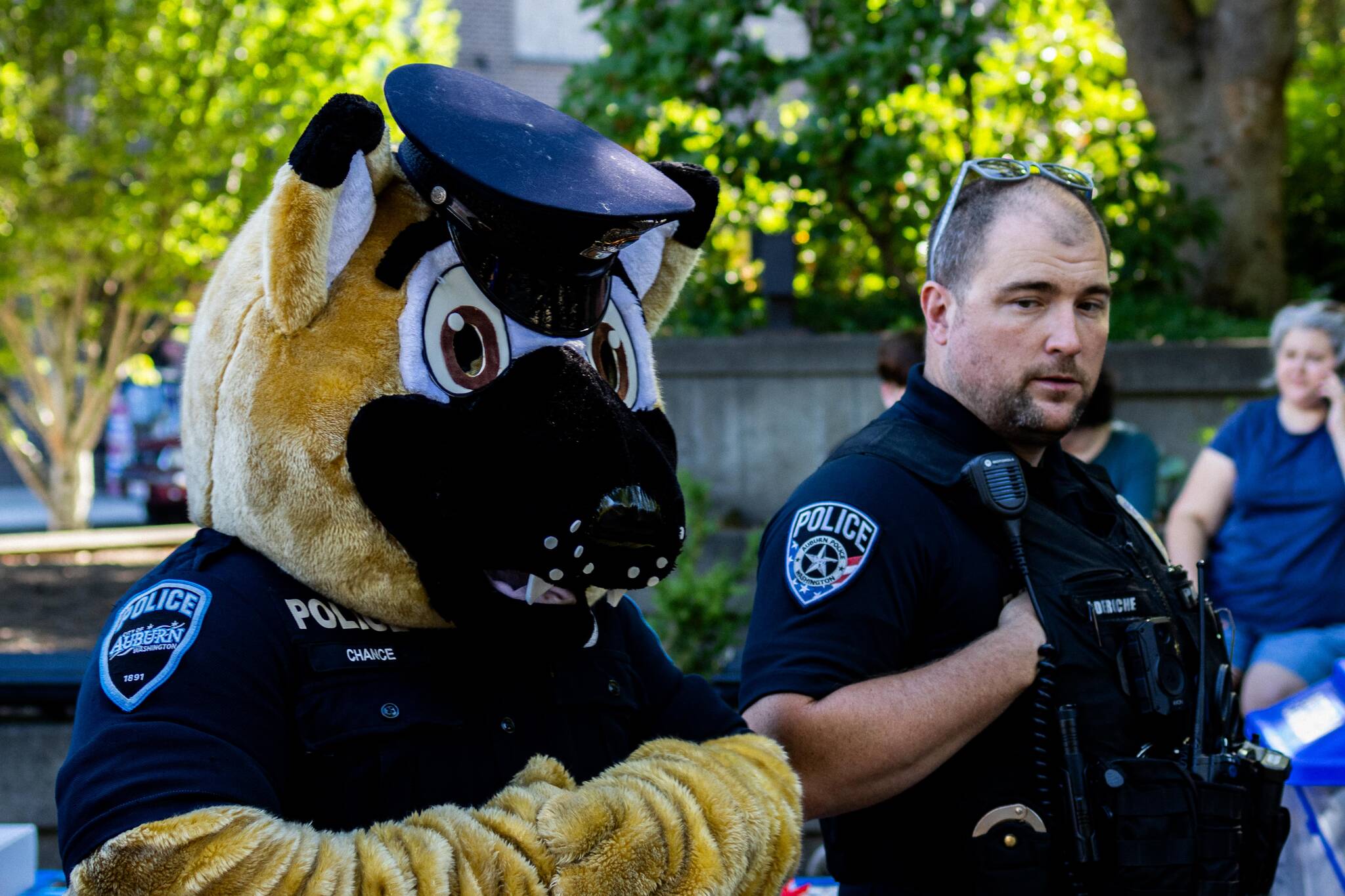 A scene from the 2023 National Night Out in Auburn. Photo courtesy of City of Auburn