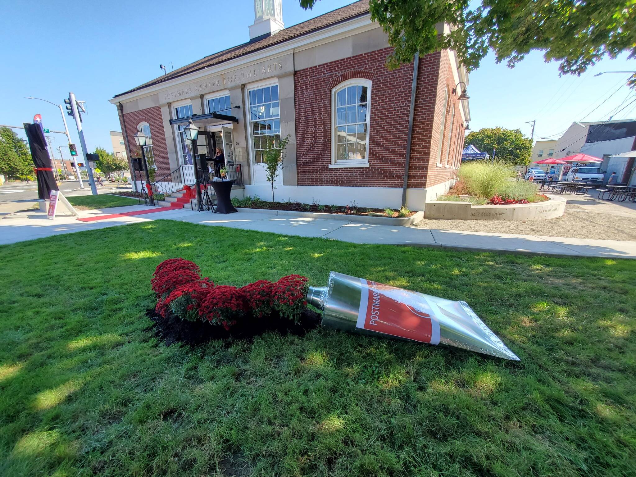 Postmark Center for the Arts is located at 20 Auburn Avenue in downtown Auburn. Photo courtesy of City of Auburn