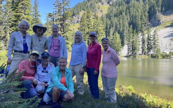 Team Survivor Northwest hike to Twin Lakes in the Mt. Baker-Snoqualmie National Forest. Courtesy photo.