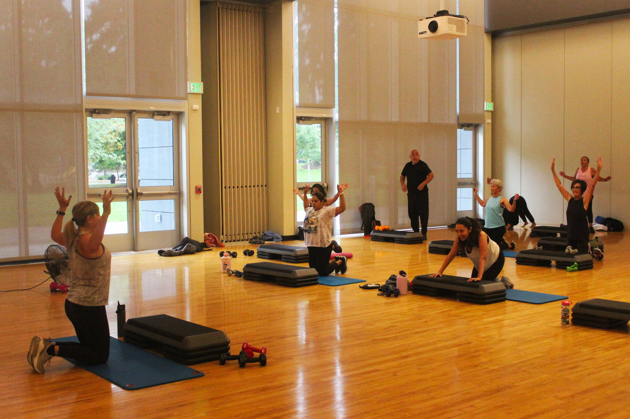 The Auburn Gym offers workout classes in two different rooms in the Community Center. Bailey Jo Josie/Sound Publishing.