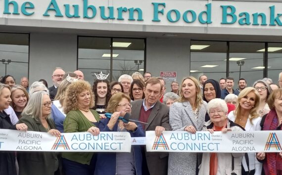 A ribbon cutting was held March 20, 2024, to celebrate the new home of the Auburn Food Bank, 2804 Auburn Way N. Photo by Robert Whale/Auburn Reporter