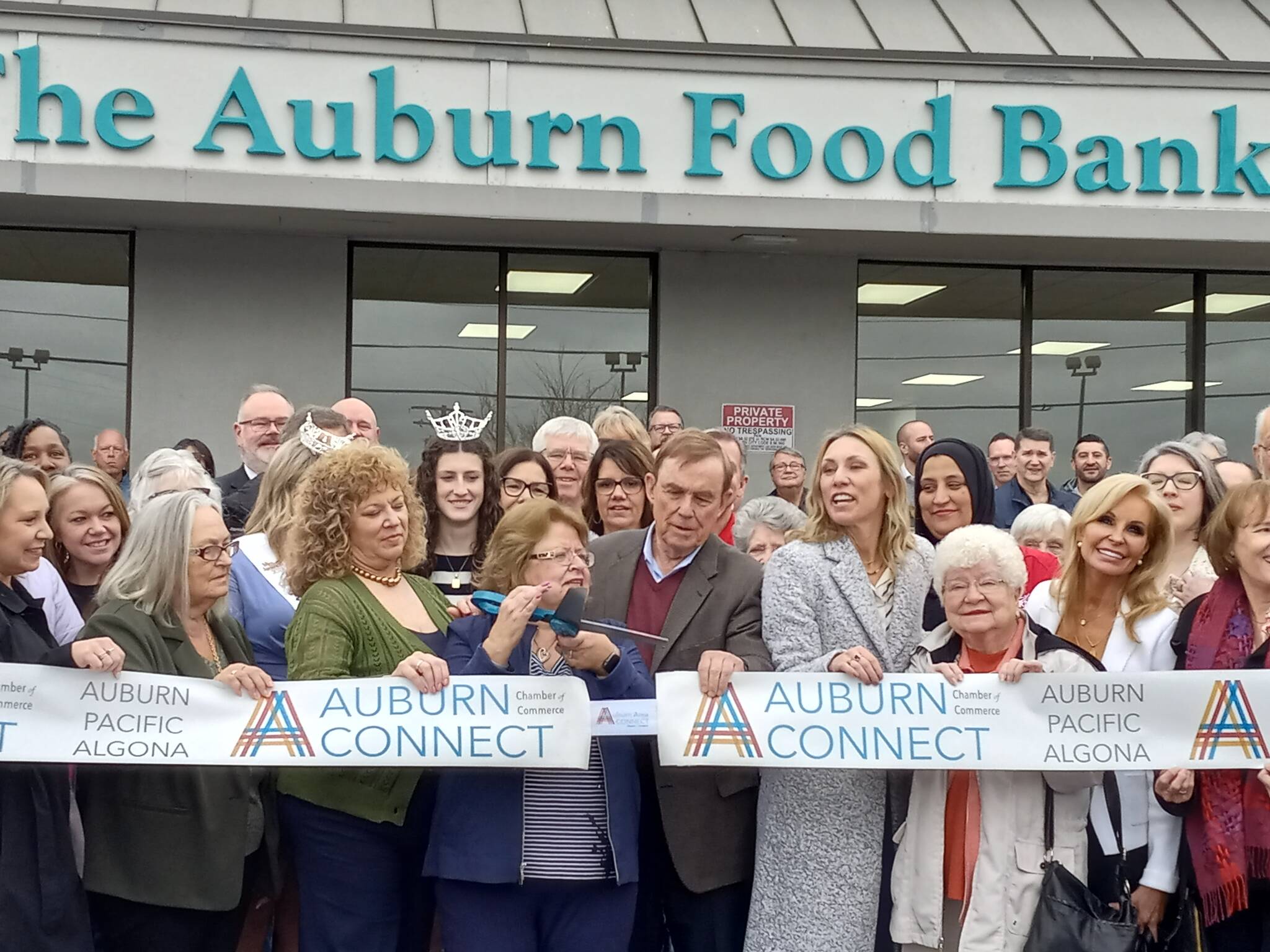 A ribbon cutting was held March 20, 2024, to celebrate the new home of the Auburn Food Bank, 2804 Auburn Way N. Photo by Robert Whale/Auburn Reporter