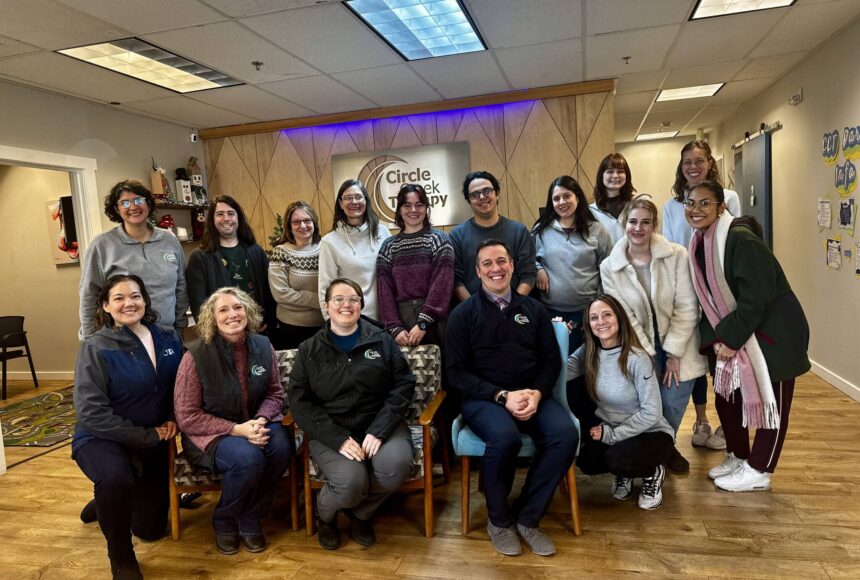 <p>The staff at Circle Creek Therapy in Auburn. Photo courtesy of Stephen Doherty</p>