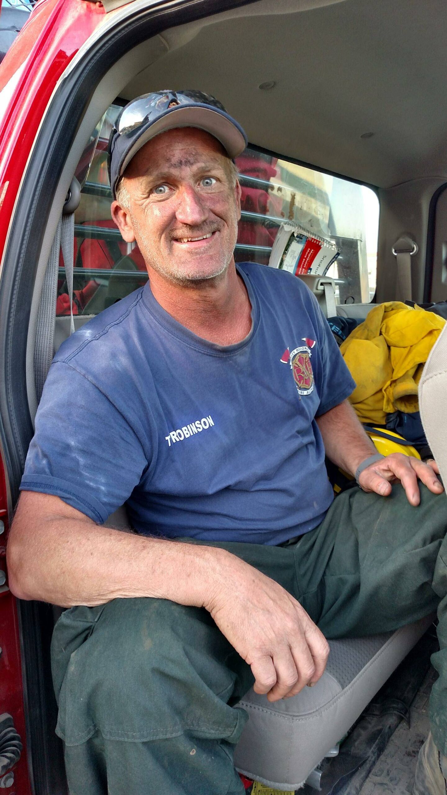 Veteran firefighter Terry Robinson retired from the Valley Regional Fire Authority in December. Courtesy photo VRFA.