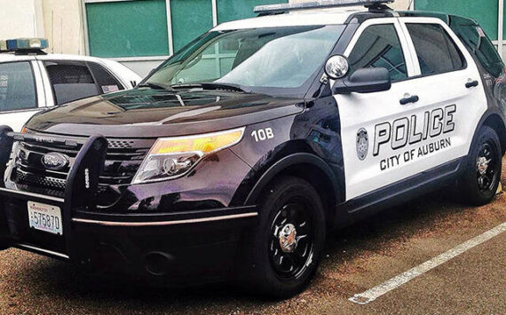 Auburn Police Department vehicle. Courtesy photo