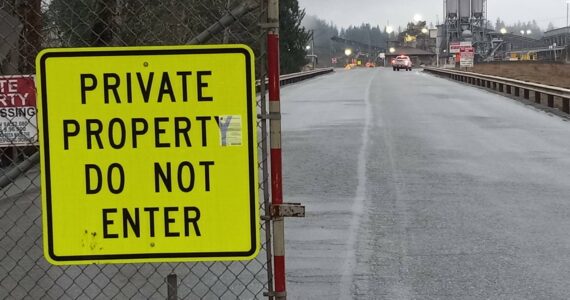 Entrance to the gravel pit at 1875 Kersey Way in Auburn. File photo